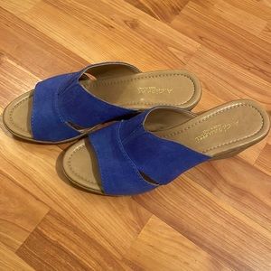 A. Giannetti Wedge Sandals, Made in Italy